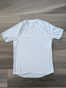 lululemon Herren License to Train Kurzarm Hemd | SMALL | Stärke Blau Pre-own - Bild 1 von 6