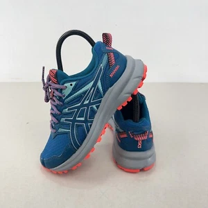 Asics Trail Scout 2 blau/orange Damen Laufschuhe Walking Größe UK 3 - Bild 1 von 16