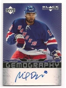 Nigel Dawes 07-08 Upper Deck Black Diamond Gemography Autograph Signature - Picture 1 of 1