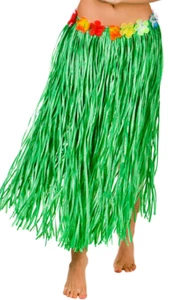 NEW Hula Hawaiian Green Skirt 80cm Hawaii Party Summer Fancy Dress Accessories - Picture 1 of 1