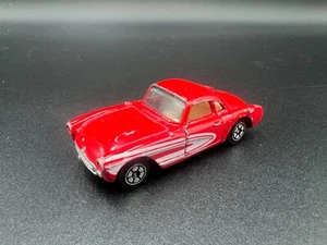 Yatming Vintage 57 Corvette Rojo Nº 1079 Puerta Apertura Ropa de Juego Estado - Imagen 1 de 4