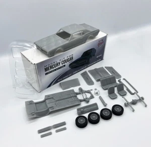 1:24 Model Kit For Mercury Cougar 1967 Unpainted Resin Kit With Clear Windows - Picture 1 of 10