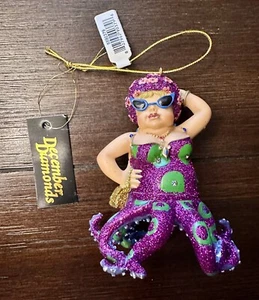 Dezember Diamanten Frau Oktopus "Miss Fran" Weihnachtsschmuck - Bild 1 von 8