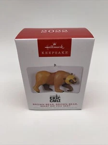 Hallmark Keepsake 2022 oso marrón, oso marrón, ¿qué ves? Adorno de libro - Imagen 1 de 4