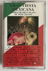 MARIACHI ORO Y PLATA DE PEPE CHAVES - GRAN FIESTA MEXICANA -1997 MEXICAN TAPE - Picture 1 of 4