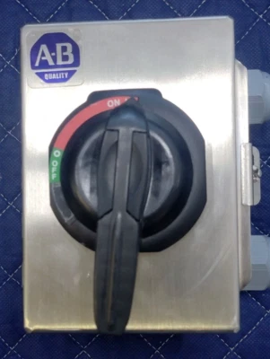 Allen Bradley 194E-A25-1753 Disconnect Switch with Stainless Enclosure SO NICE! - Image 1 of 4