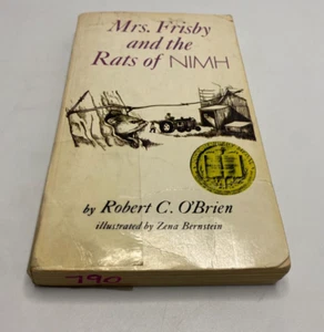 VINTAGE Mrs. Frisby and the Rats of NIMH, Paperback, Scholastic, 1971 VG - Picture 1 of 5