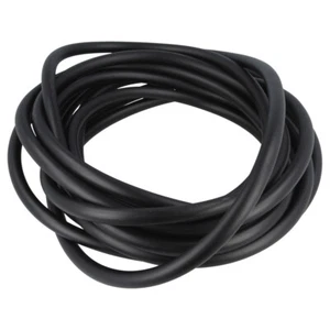 Schwarz Gummi Kraftstoffschlauchrohr (ID 8 mm x OD 11,7 mm x L 7 Meter 25 Fuß) - Bild 1 von 3