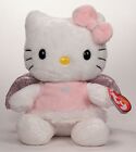 Ty Beanie Baby-HELLO KITTY PINK ANGEL 6" UK EXCLUSIVE New MWMT's
