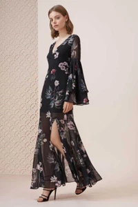 Keepsake Cosmic Girl Maxi Dress Dark Garden Floral - Picture 1 of 9