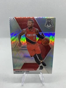 2019-20 Panini Mosaic Basketball Silver Prizm Damian Lillard #5 Trail Blazers - Picture 1 of 2