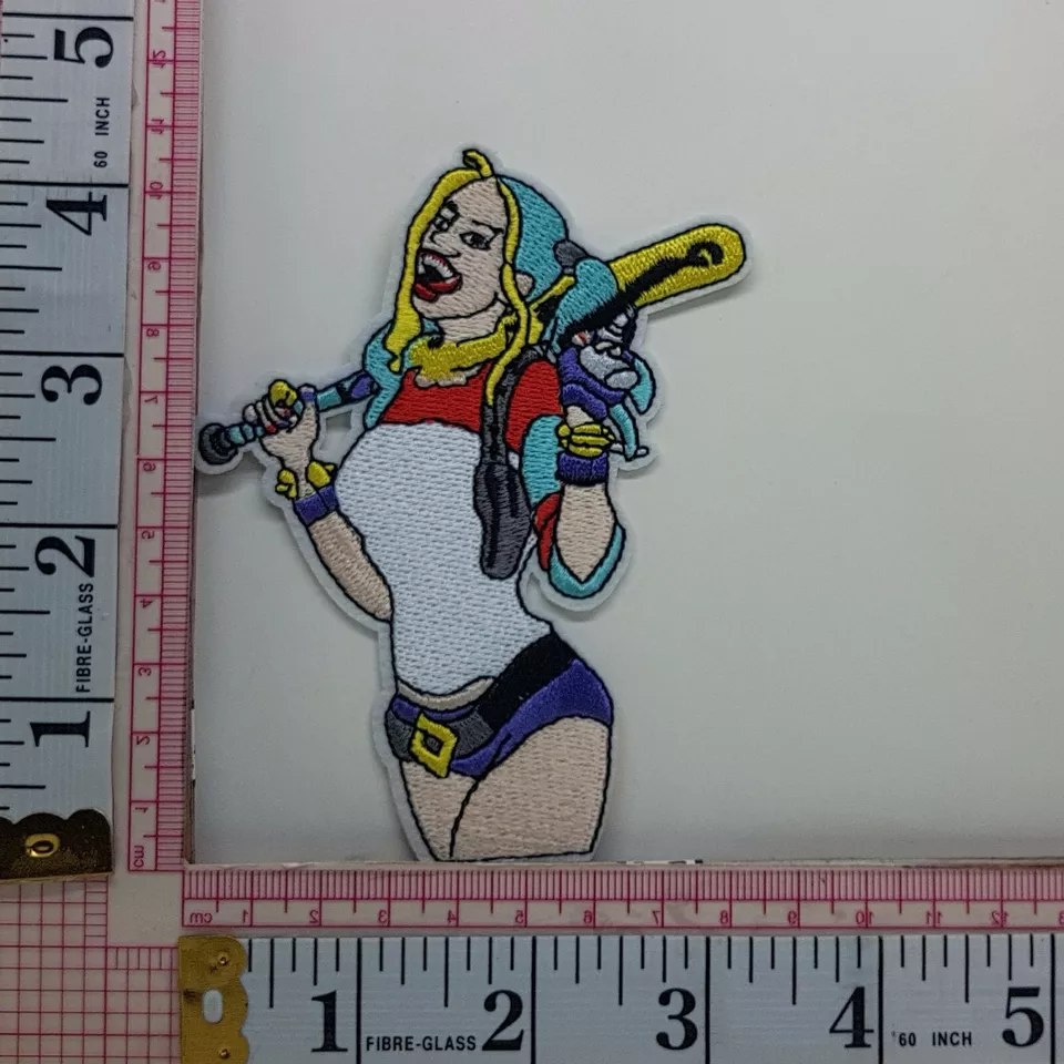 Harley Quinn Jacket Vest Cosplay Iron On Patch - Image 1 of 1