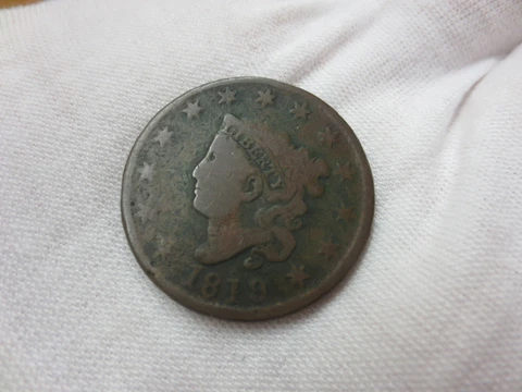 1819 Large Date U.S. Large Cent Cover