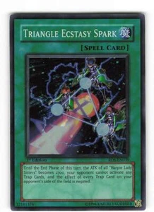 Yugioh EKSTATISCHES FUNKENDREIECK , rds-en039 Super Rare englisch NM 1. Auflage - Bild 1 von 2