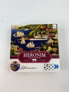 Sure-Lox Heronim Collection “SAUSALITO”- 500 Pc Jigsaw Puzzle 19” X 13” - Picture 1 of 1