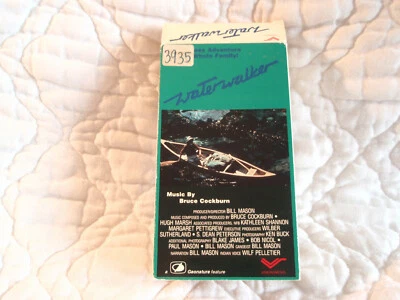 WATERWALKER VHS CANOEIST PAINTER BILL MASON LAKE SUPERIOR BRUCE COCKBURN MUSIC - Image 1 of 4