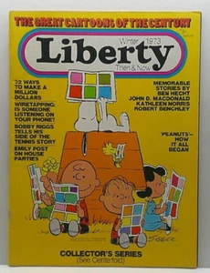 LIBERTY THEN AND NOW VOL 1 #11 1973 PEANUTS AND GREAT CARTOONISTS OF THE CENTURY - Picture 1 of 2