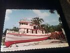 Gulfport Mississippi  Ss Hurricane Camille Tugboat  Unposted Vintage Postcard