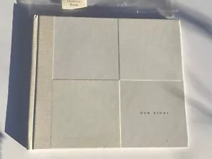Hallmark Stories OUR STORY Memory Book Album Engagement Shower Wedding Honeymoon - Picture 1 of 16