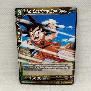 No Openings Son Goku BT3-090 UC Dragon Ball Super Card TCG X1 - Picture 1 of 4