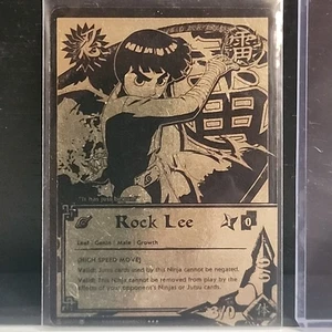 Naruto CCG, Rock Lee, US020, Foil, Black Gold - NM - Kostenloser Versand! - Bild 1 von 11