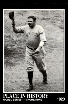 Place In History 1992 The Babe Ruth Collection Card #68 New York Yankees - Image 1 of 2