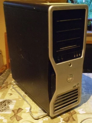 DELL Precision T7400 2x Xeon Quad 2.5 GHz, 12GB RAM,  500GB+1,5TB HDD DVD 2xDVI - Bild 1 von 4