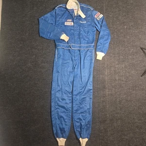 Traje de carreras talla grande vintage años 90 cremallera completa hecho en EE. UU. #carreras - Imagen 1 de 4