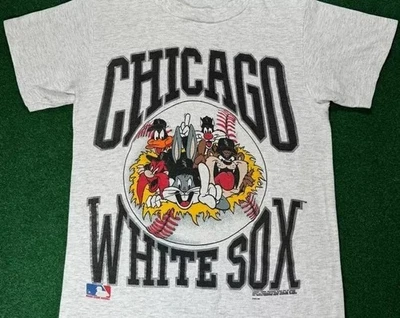 GILDAN 1992 Looney Tunes Chicago White Sox Vintage T-shirt Reprint Men Women S-5XL