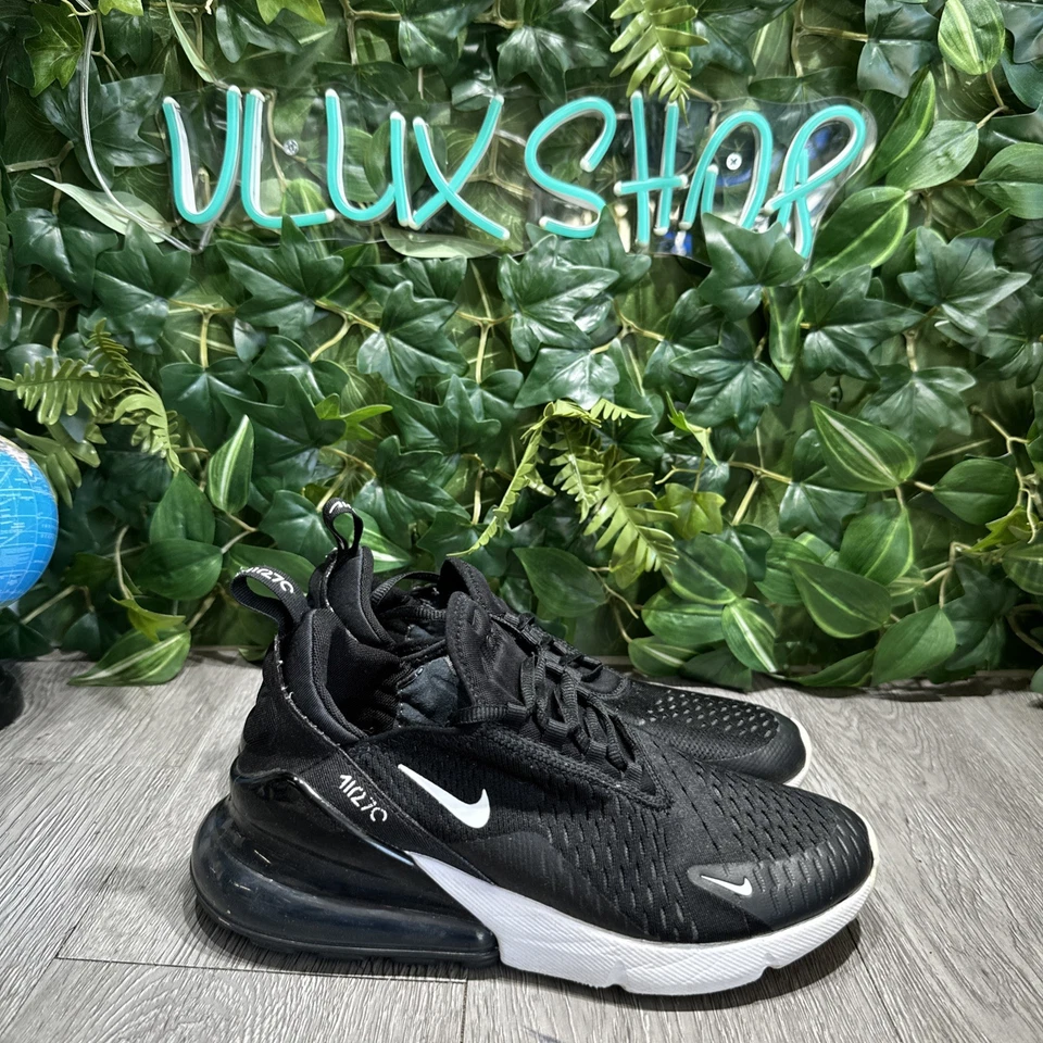 Nike Air Max 270 (GS) черный/белый антрацит 943345-001 GS размер 6,5Y/женщин 8 - Изображение 1 из 1