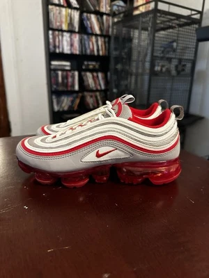 Rare NIKE AIR VAPORMAX 97 “ATMOSPHERE GREY” Size 4.5Y - Image 1 of 4