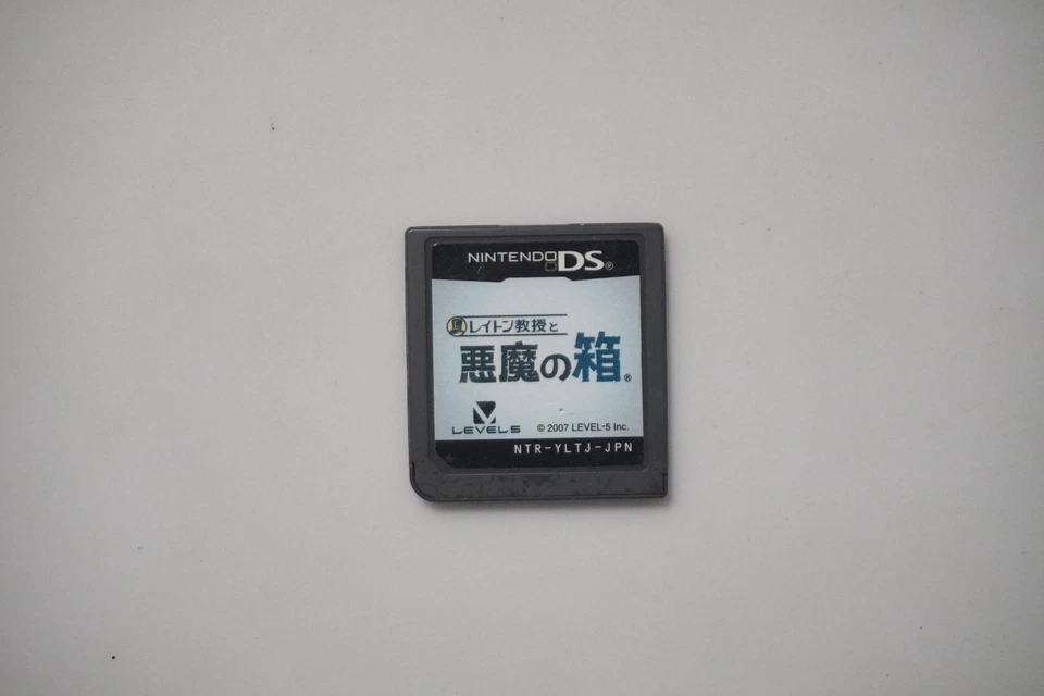 Nintendo DS Professor Layton and the Diabolical Box Japan game US seller - Image 1 of 1