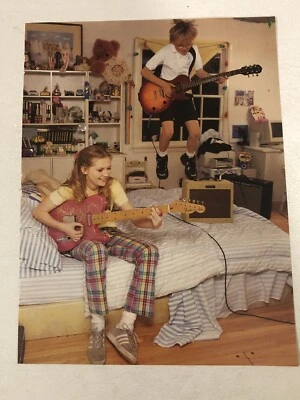 Revista adolescente Kirsten Dunst imagen pinup vintage efímera años 90 Foto 1 de 2