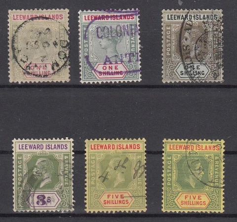 ML20102/ BRITISH LEEWARD - 1890 / 1943 USED SELECTION - CV 350 $ Cover
