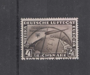 German Empire - CHICAGO DRIVE World Expo 1933 ZEPPELIN  (498) - Picture 1 of 1