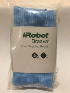 AUTÉNTICO Robot de Trapeo de Piso Braava 2 Paños de Limpieza de Microfibras, Mezclado NUEVO - Imagen 1 de 5