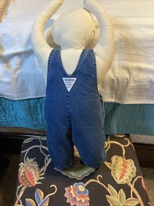 Vintage OshKosh B’Gosh Time Out Doll Overalls 29" Tall - Picture 1 of 11