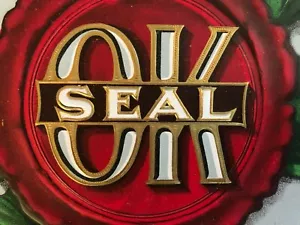 Scatola di sigari vintage etichetta "OK Seal" "Central Litho Co. Cleveland, O" - Foto 1 di 4