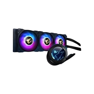 Gigabyte AORUS WATERFORCE X360 with Display, ARGB 360mm AIO Liquid CPU Cooler - Afbeelding 1 van 2