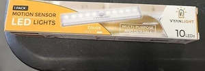 Motion Sensor Closet Light, 10 LED Wireless Light Set Of 5 - Picture 1 of 1