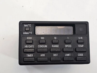 BMW E34 E32 On Board Computer OBC 16 Button 1389619 *UNTESTED* - Image 1 of 4