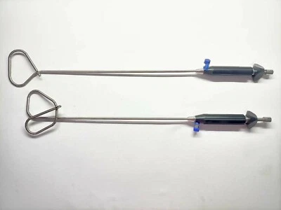 Instrumentos quirúrgicos de acero inoxidable retractor laparoscópico de hígado de 5 mm x 330 mm 2 piezas  Foto 1 de 4