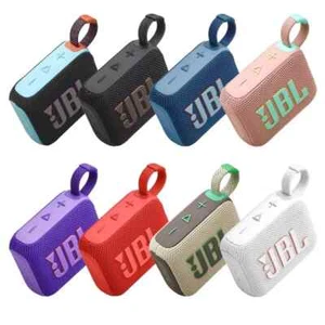 JBL GO4 Portable Speaker System Bluetooth Waterproof Speaker multi Color New - Picture 1 of 26