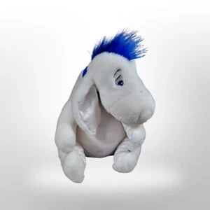 Vintage Walt Disney Store Winnie the Pooh WINTER WEISS EEYORE 12 Zoll Plüschpuppe - Bild 1 von 7