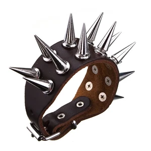 Armband mit langen Killernieten, Nietenarmband, Nieten, Punk - Picture 1 of 6