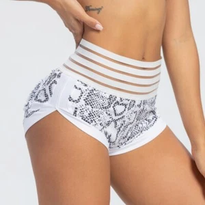 Sexy S-XL Yoga con Patrón de Serpiente para Mujer Gimnasio Encaje Ropa Deportiva Fitness Patrón Serpiente - Imagen 1 de 10