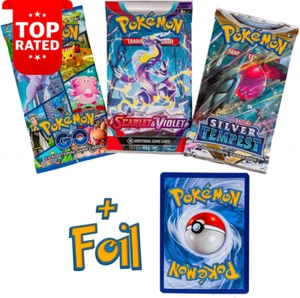 Pokemon TCG 3 Booster Packs 1 Random Foil 3 Blister Packs 1 Holofoil Promo Card - Picture 1 of 12