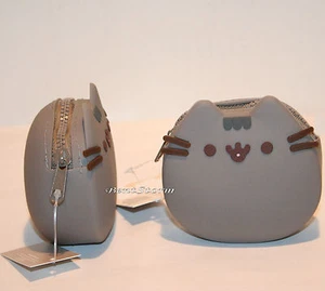 Monedero de silicona Pusheen Facebook Cat 3 1/4" bigotes y orejas 3D tema candente NUEVO - Imagen 1 de 3