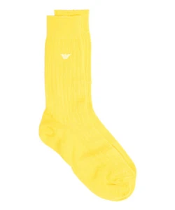 Emporio Armani calzini uomo EM000532AF13203U2137 giallo Habanero Gold calze - Imagen 1 de 2