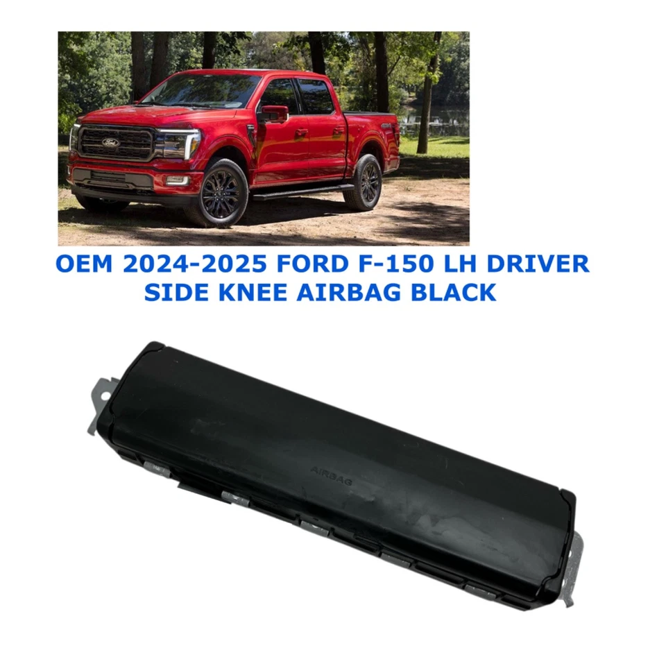 2024-2025 Ford F-150 driver knee airbag BLACK OEM - Image 1 of 1